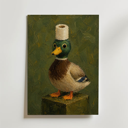 Toilet Duck – canvas utan passepartout
