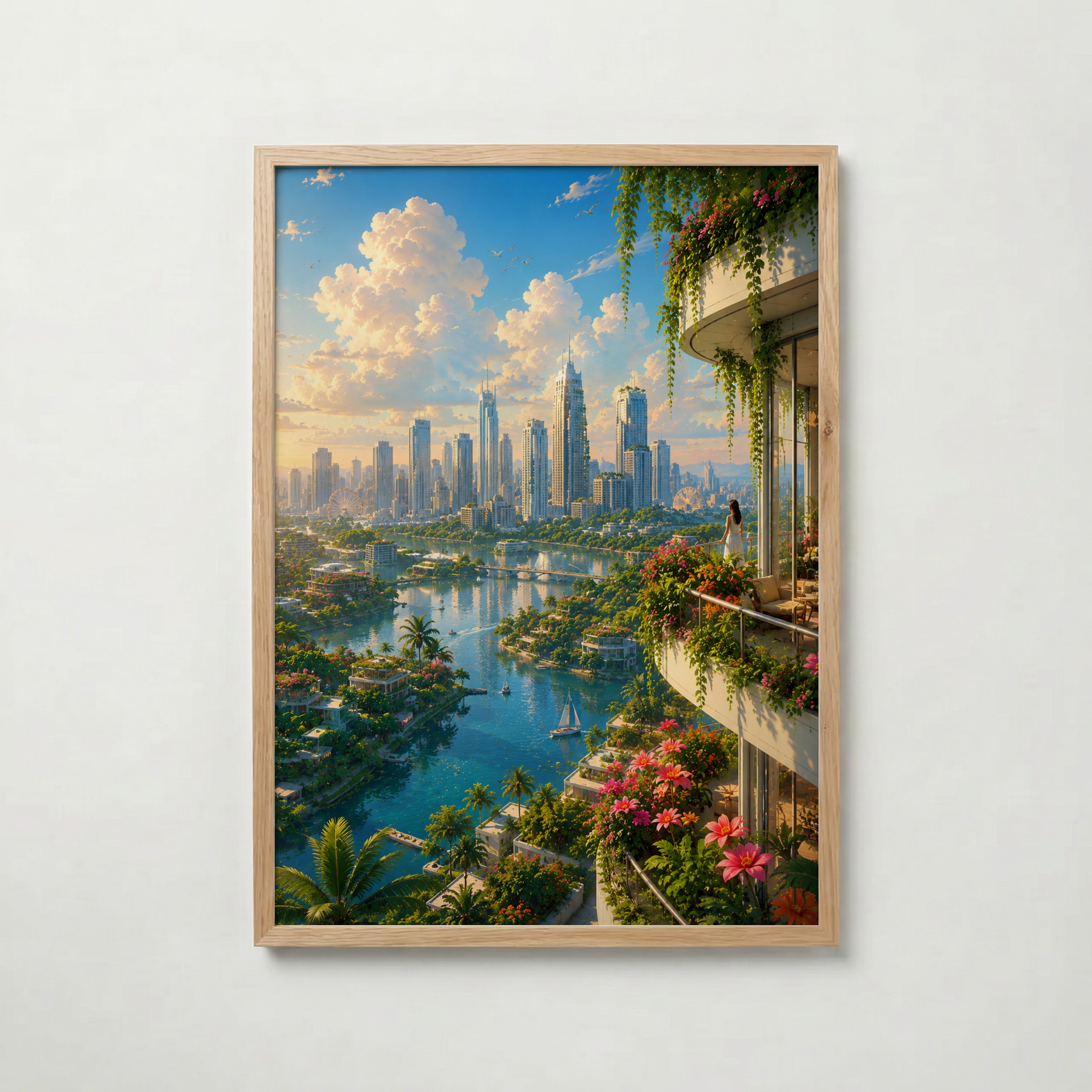 Green Metropolis Poster – ekram