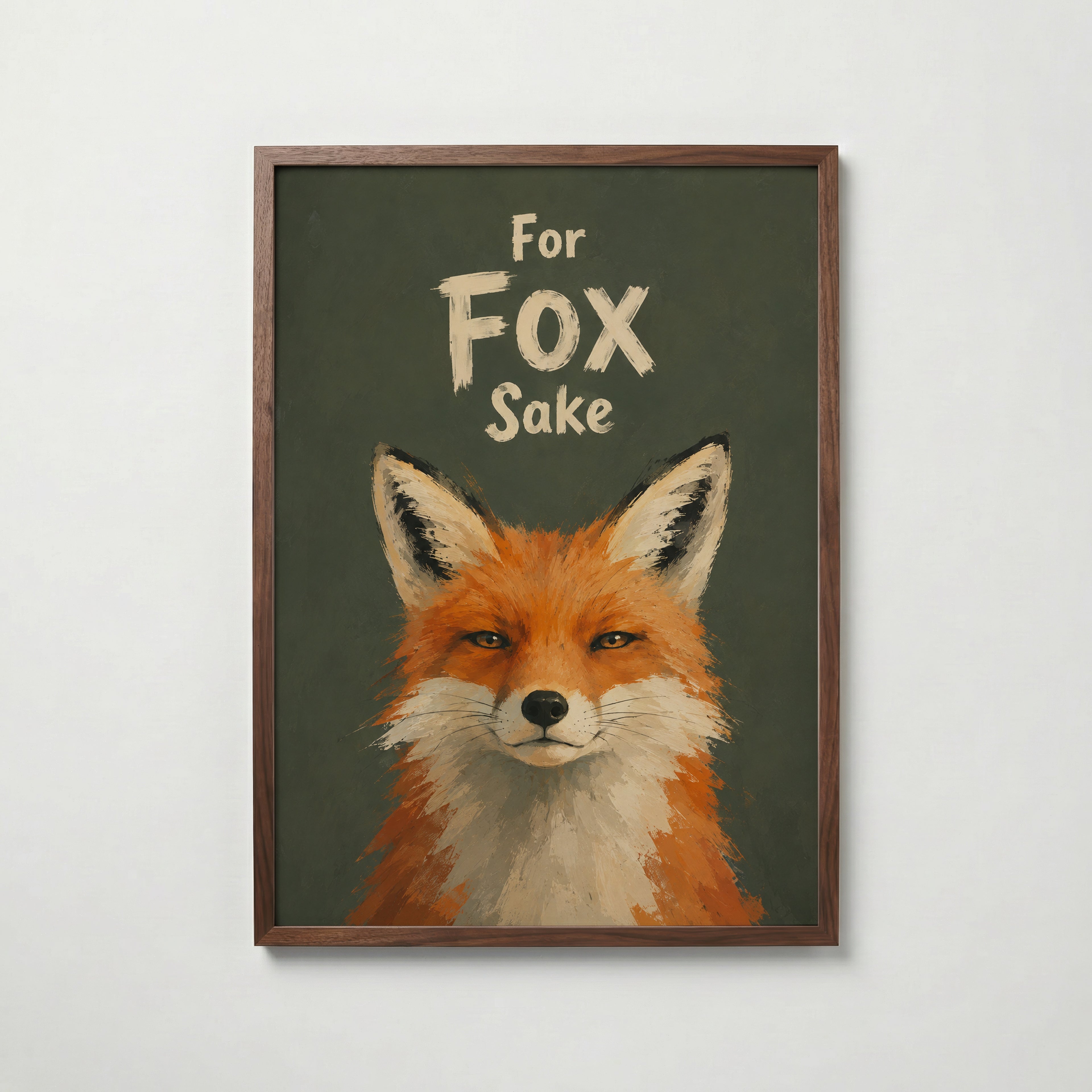 For Fox Sake Poster – valnötsram