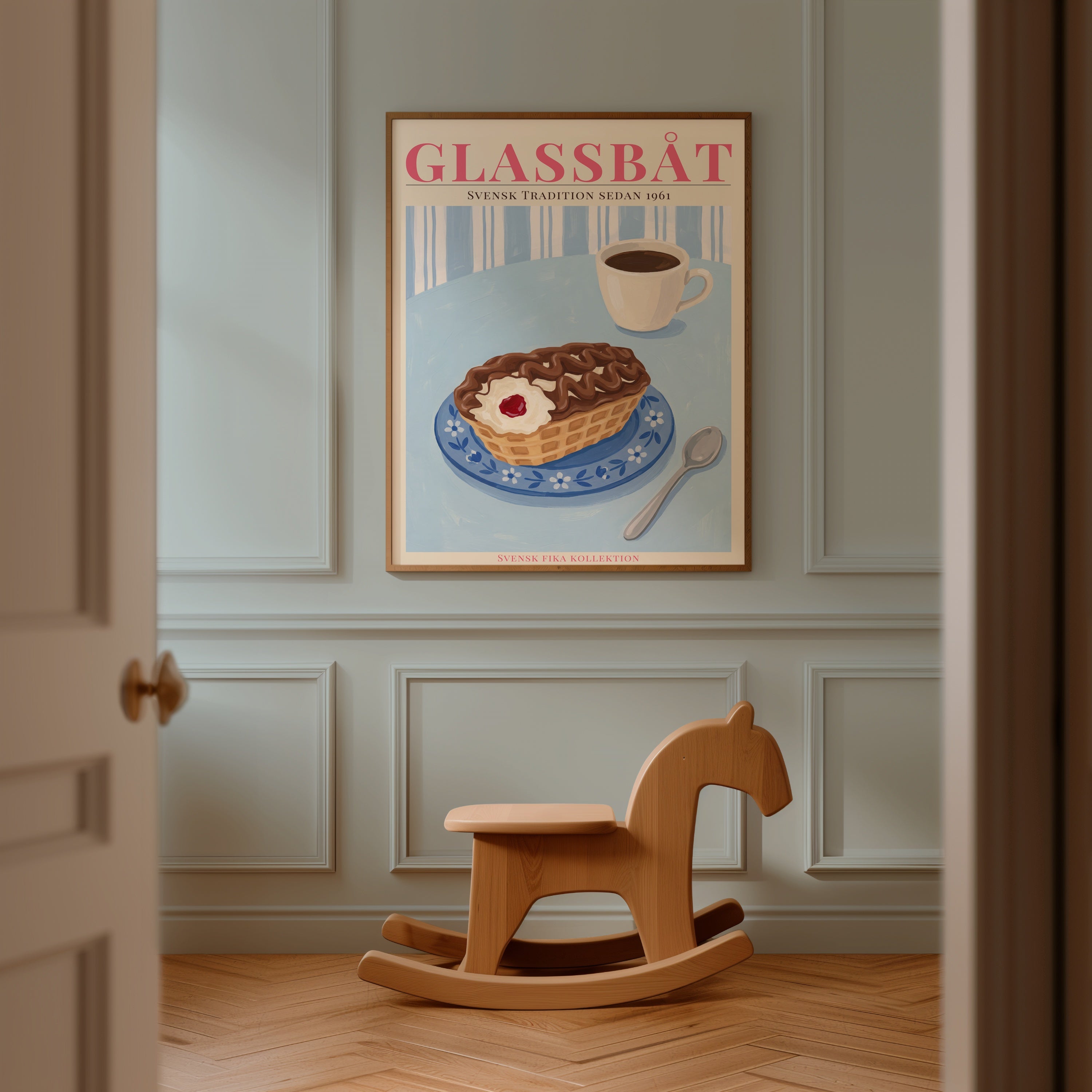 Glassbåt Poster på vägg - Bozetto