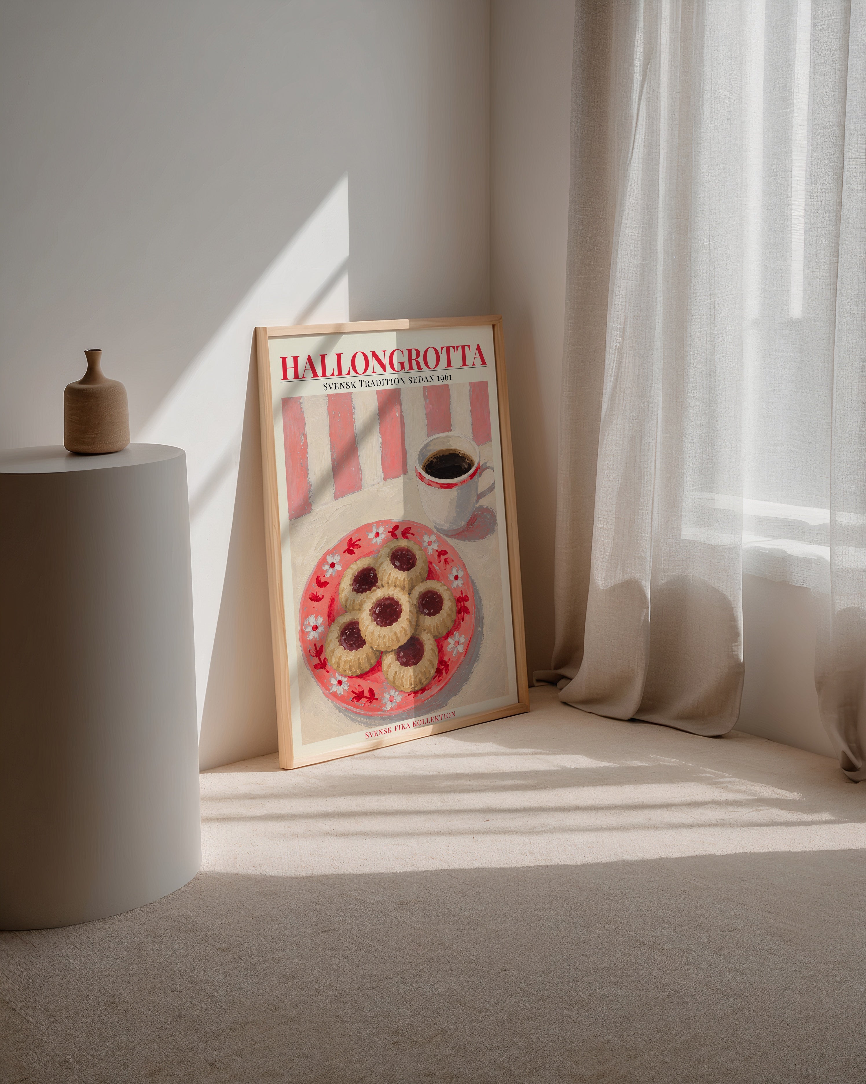 Hallongrotta Poster – i rum 3