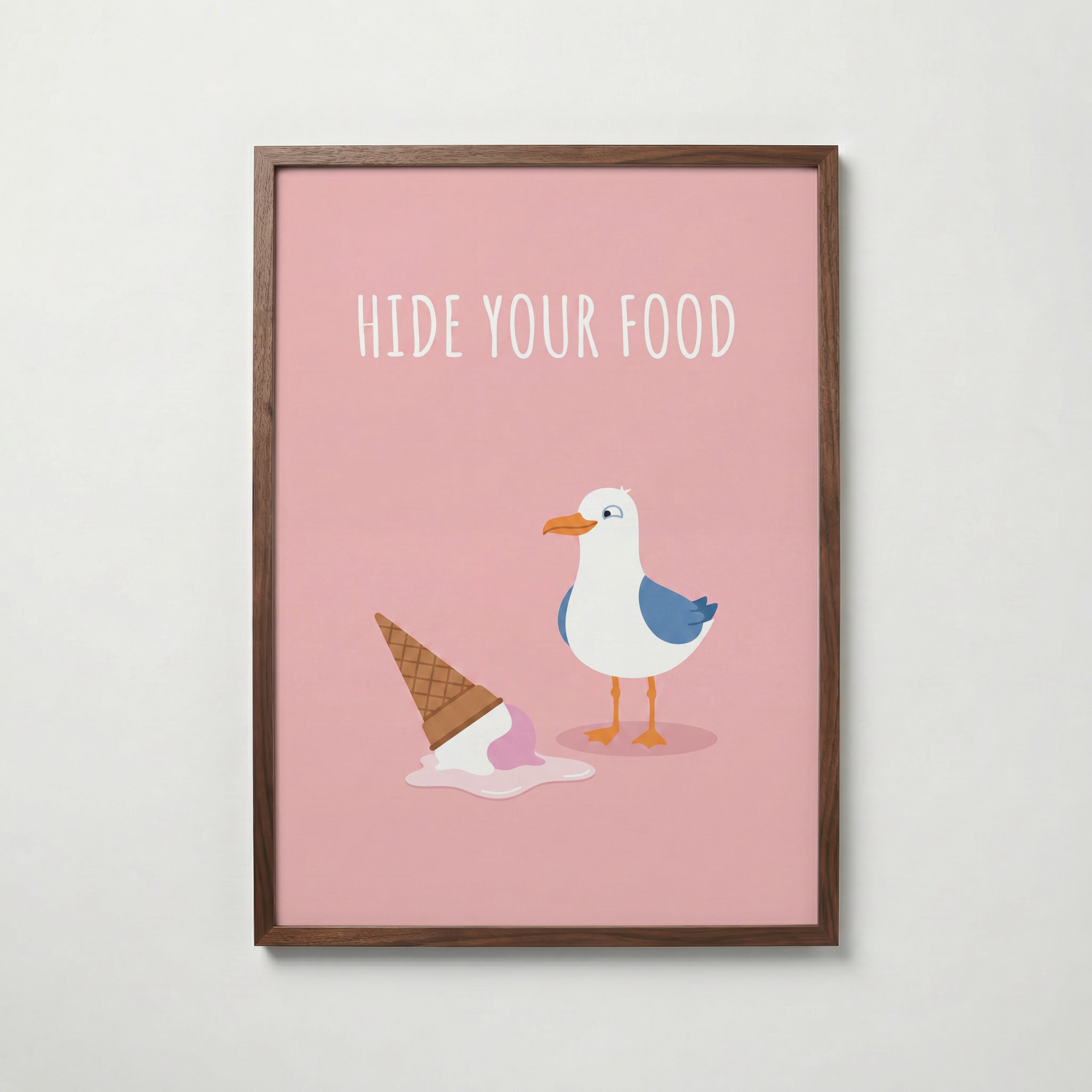 Hide Your Food Poster – valnötsram