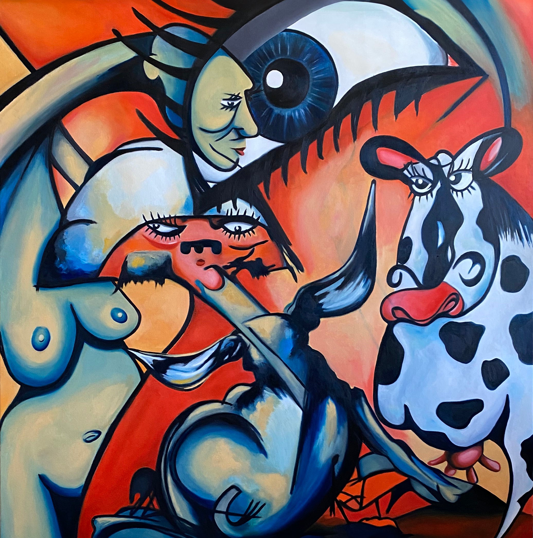 Bullseye – originalverk av Tony Nilsson