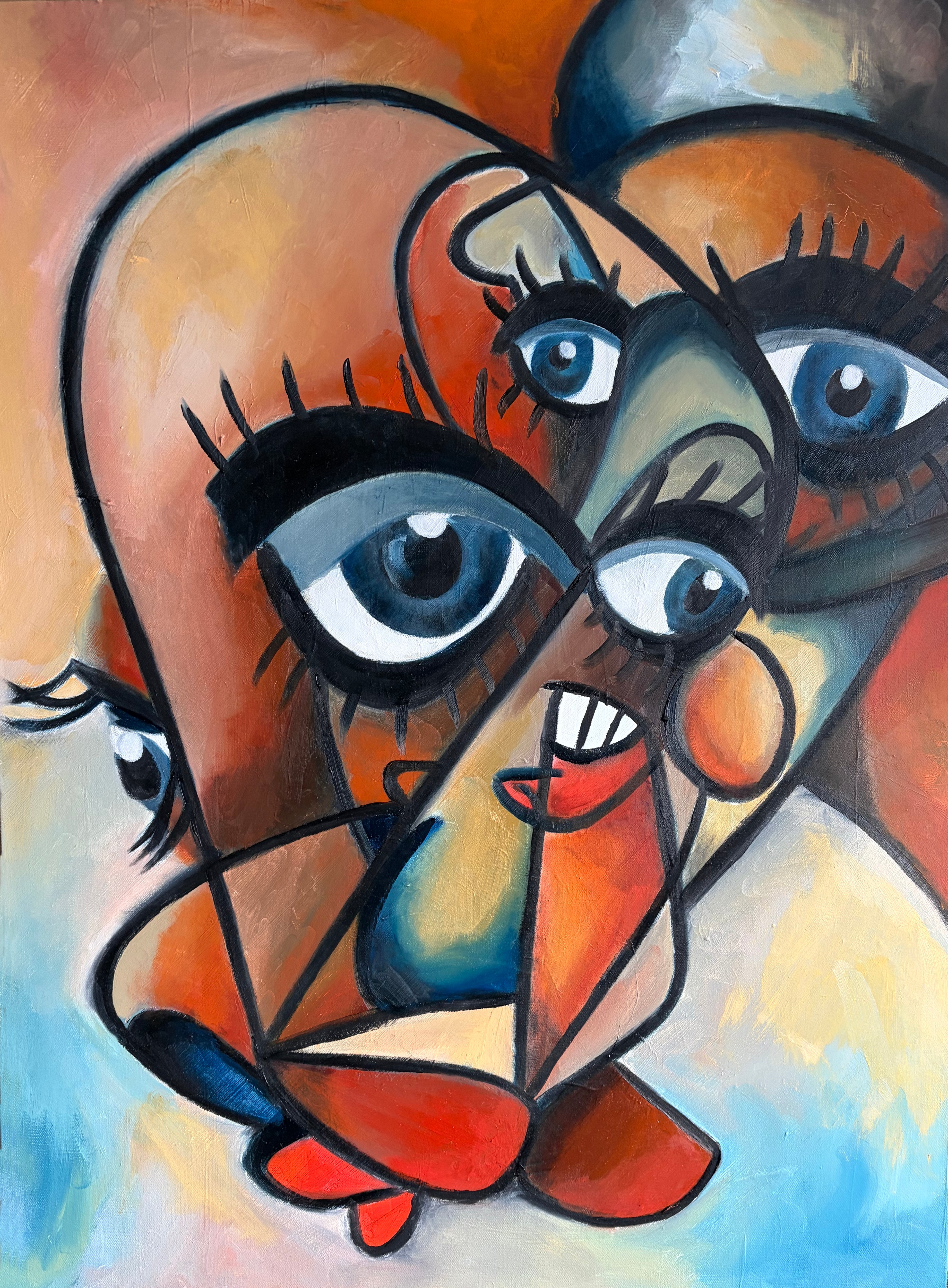The Crowd – originalverk av Tony Nilsson