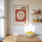 Caffè Latte Poster – i rum 4