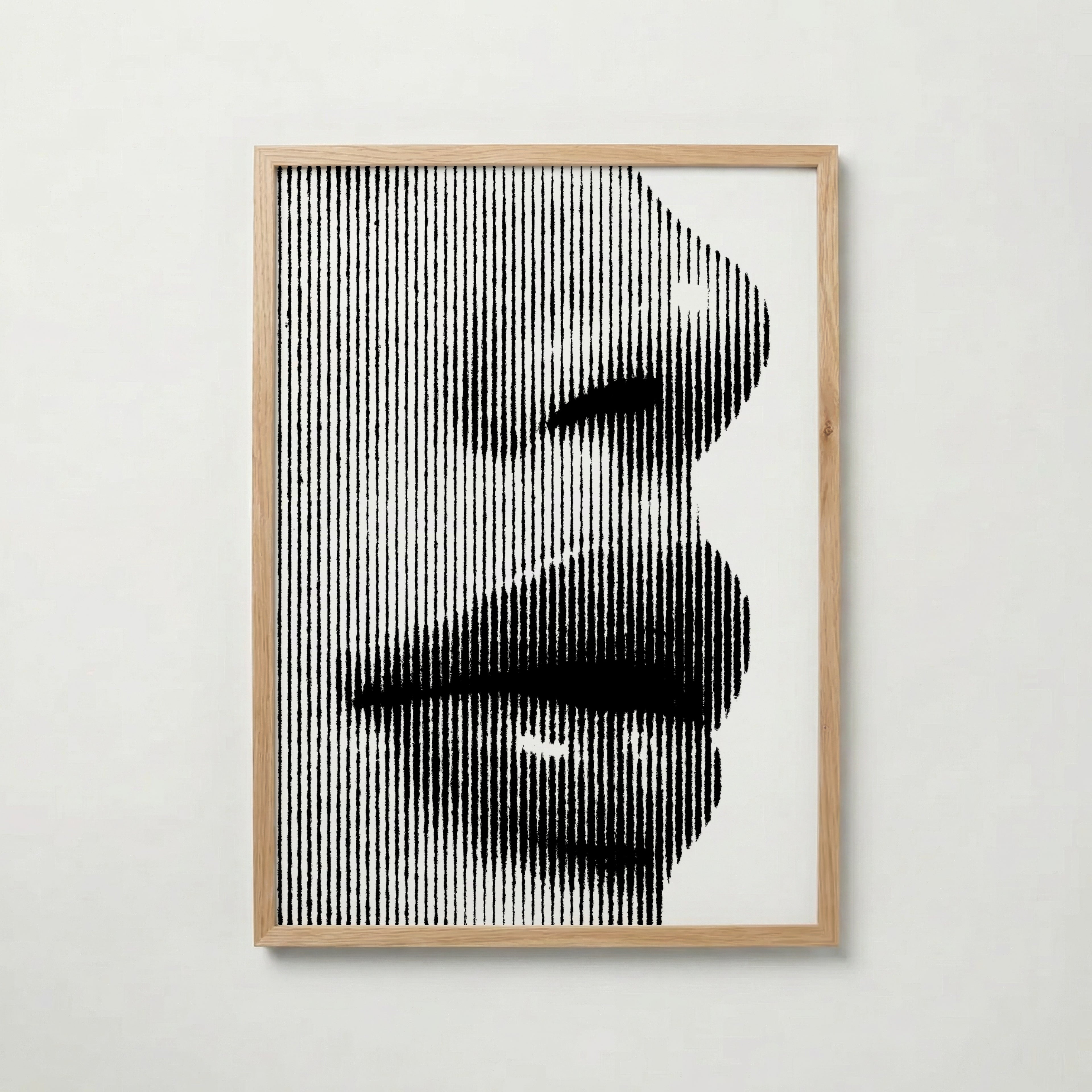 Line Portrait Poster – ekram