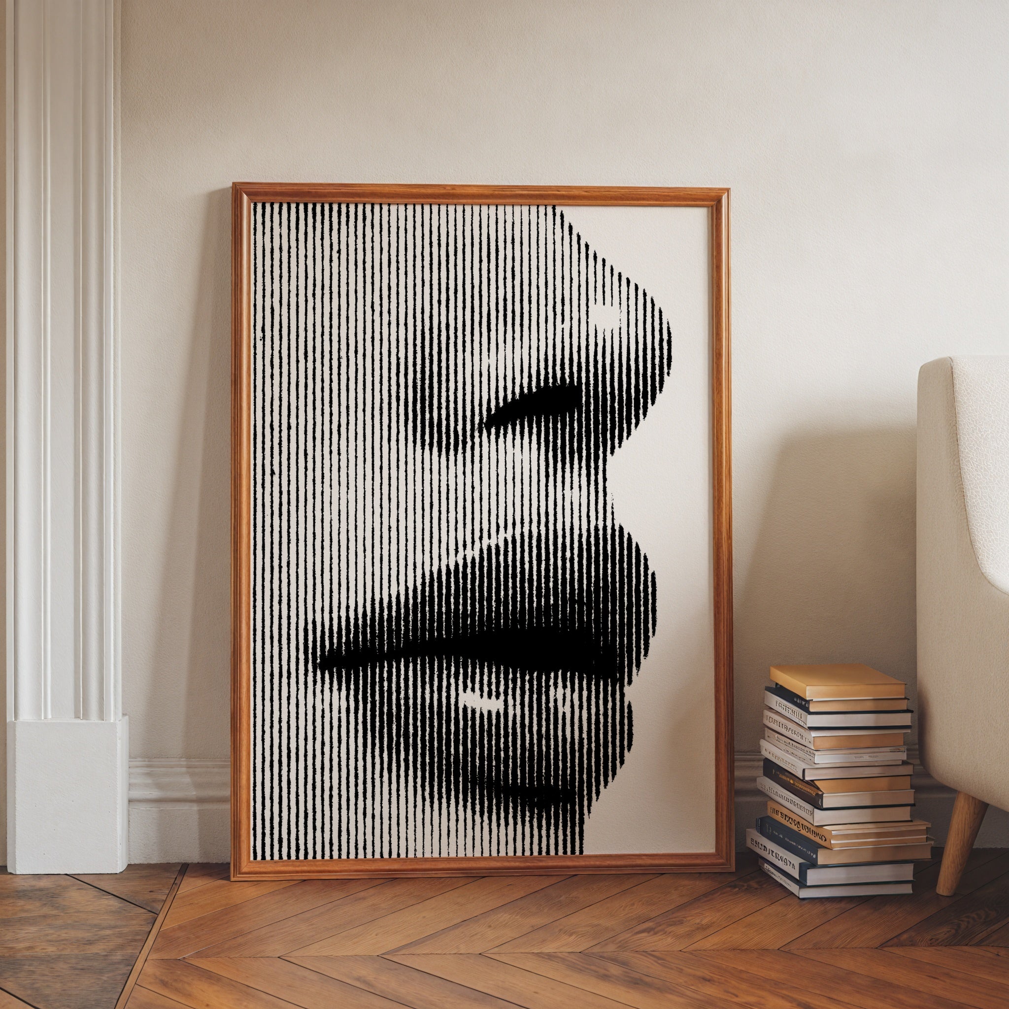 Line Portrait Poster – i rum 2