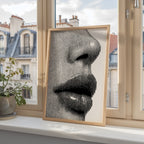 Line Portrait Poster – i rum 4