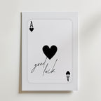 Lucky Ace Poster – canvas utan passepartout