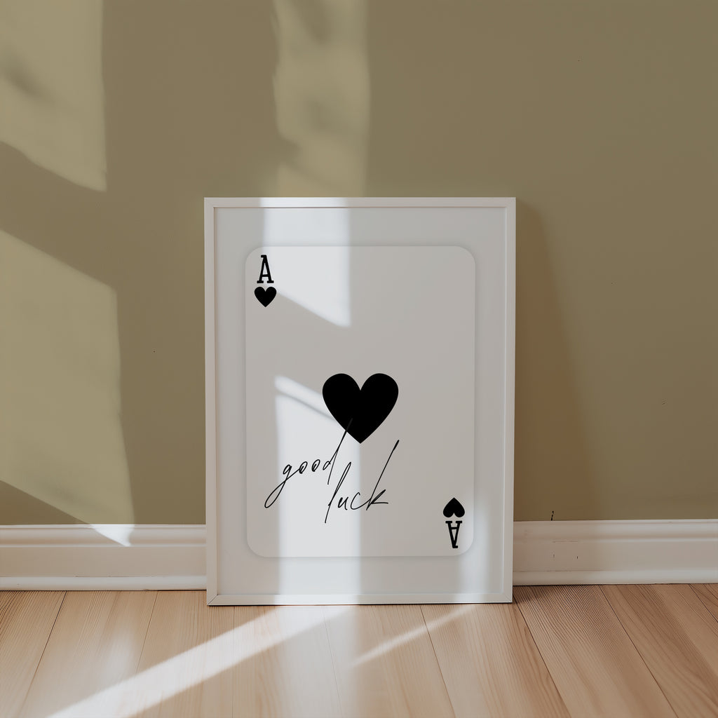 Lucky Ace Poster – i rum 2