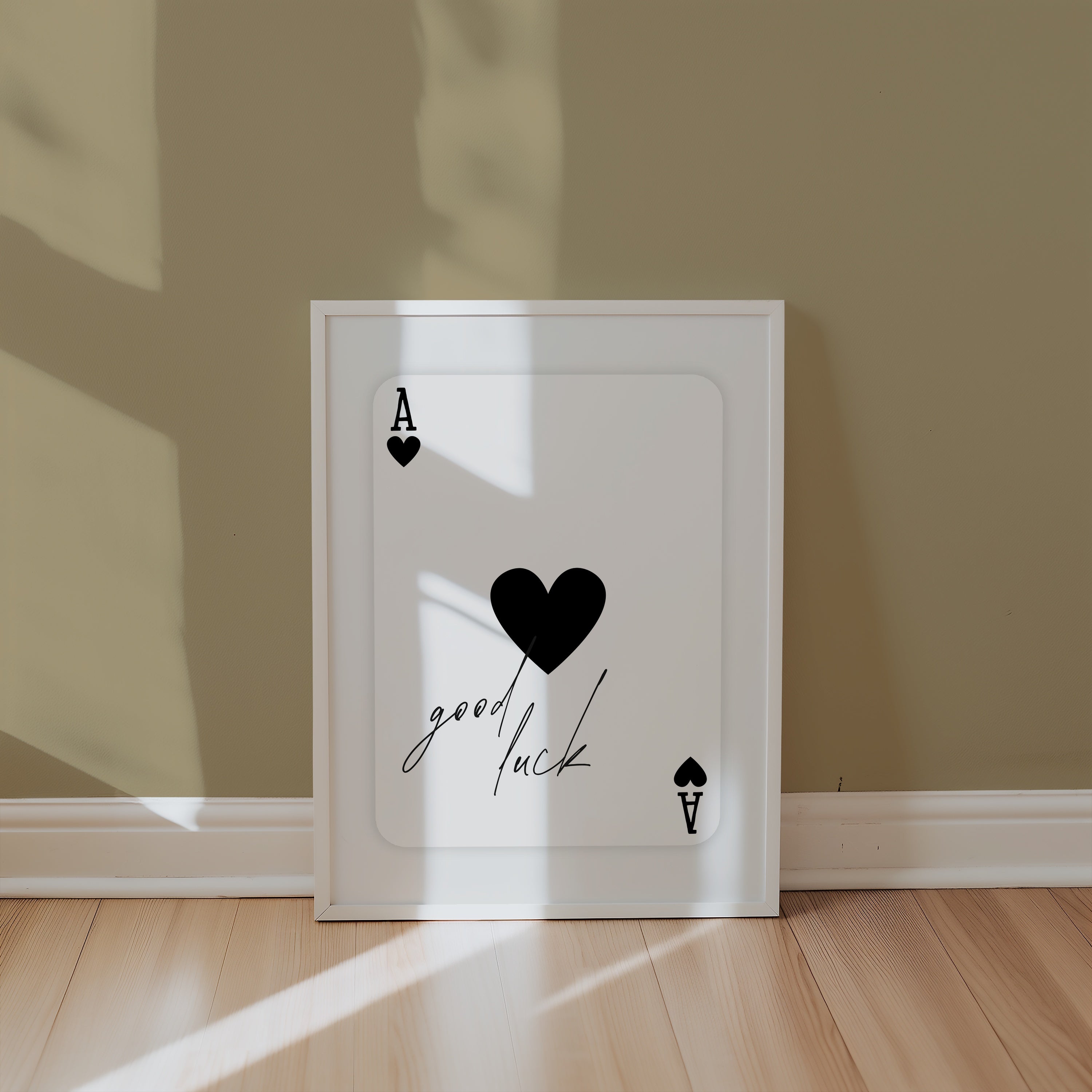 Lucky Ace Poster – i rum 2