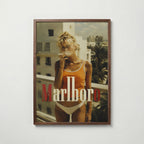 Marlboro Poster – valnötsram