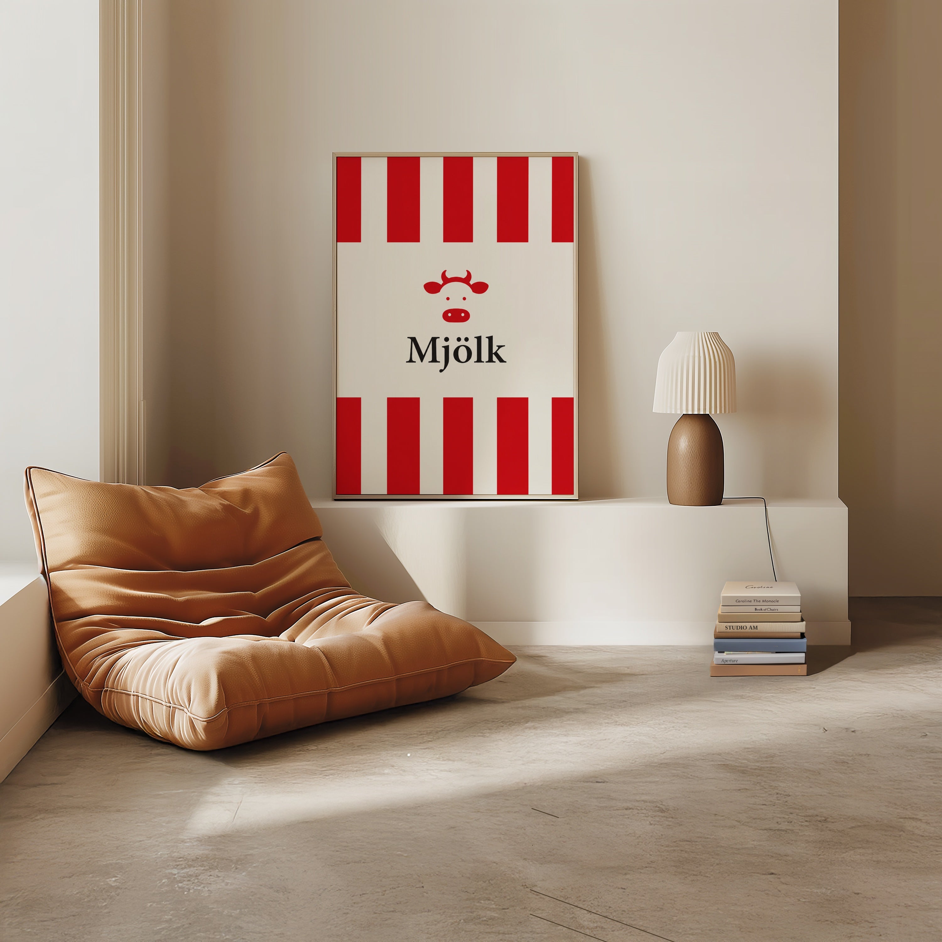 Mjölk Poster – i rum 4