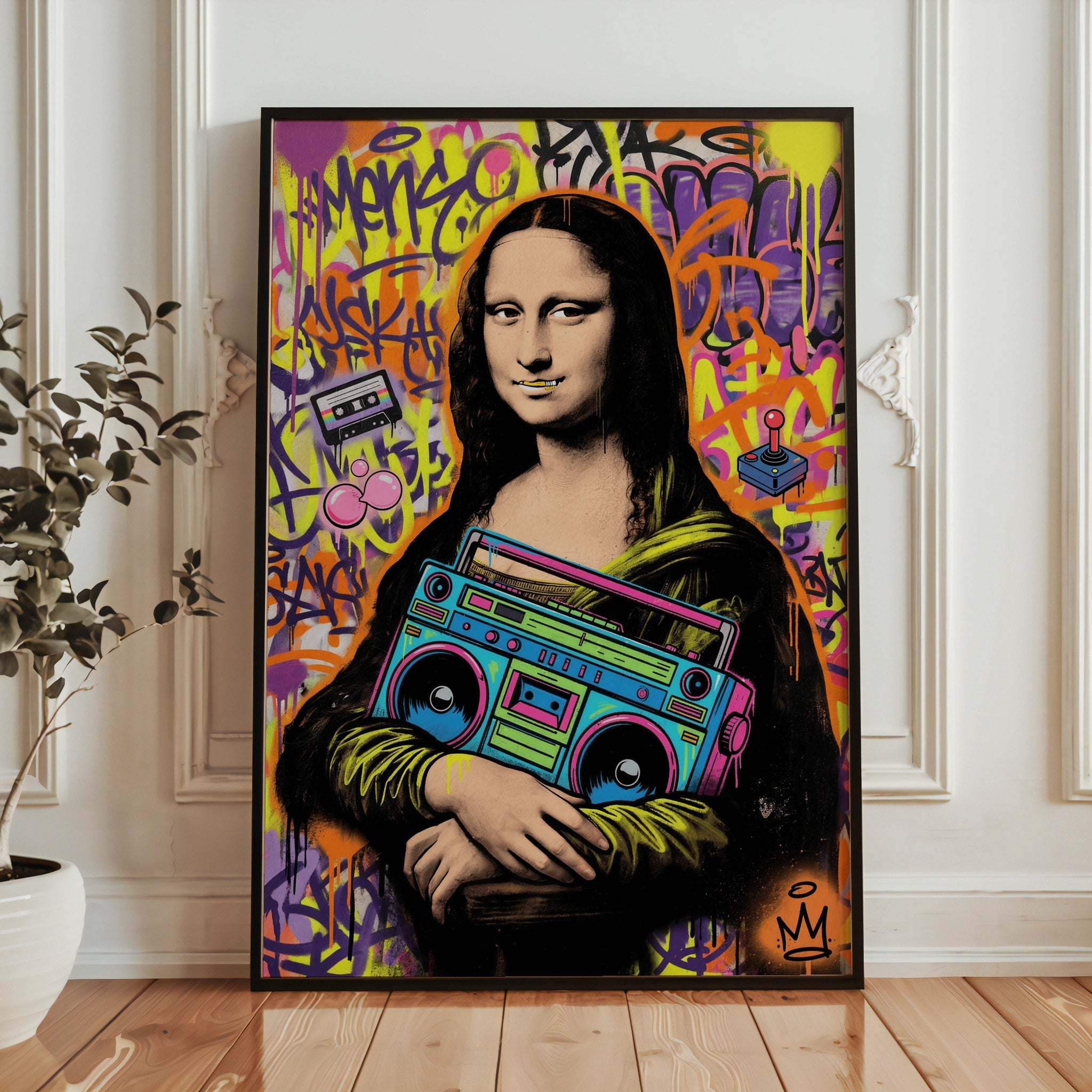 Mona Beats Poster – i rum 1