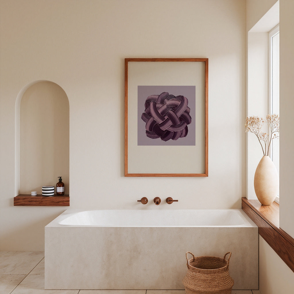 Plum Knot Poster – i rum 1