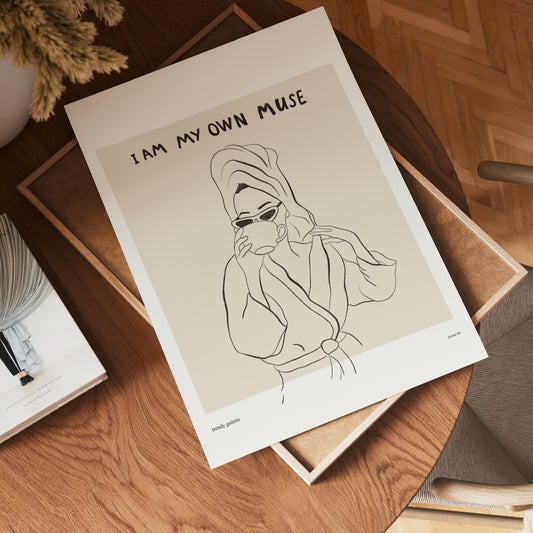 Elegant Morning Poster