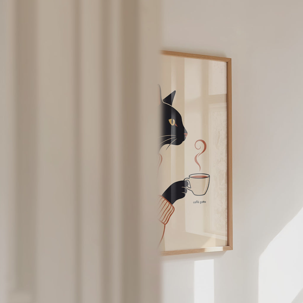 Caffè Gatto Poster