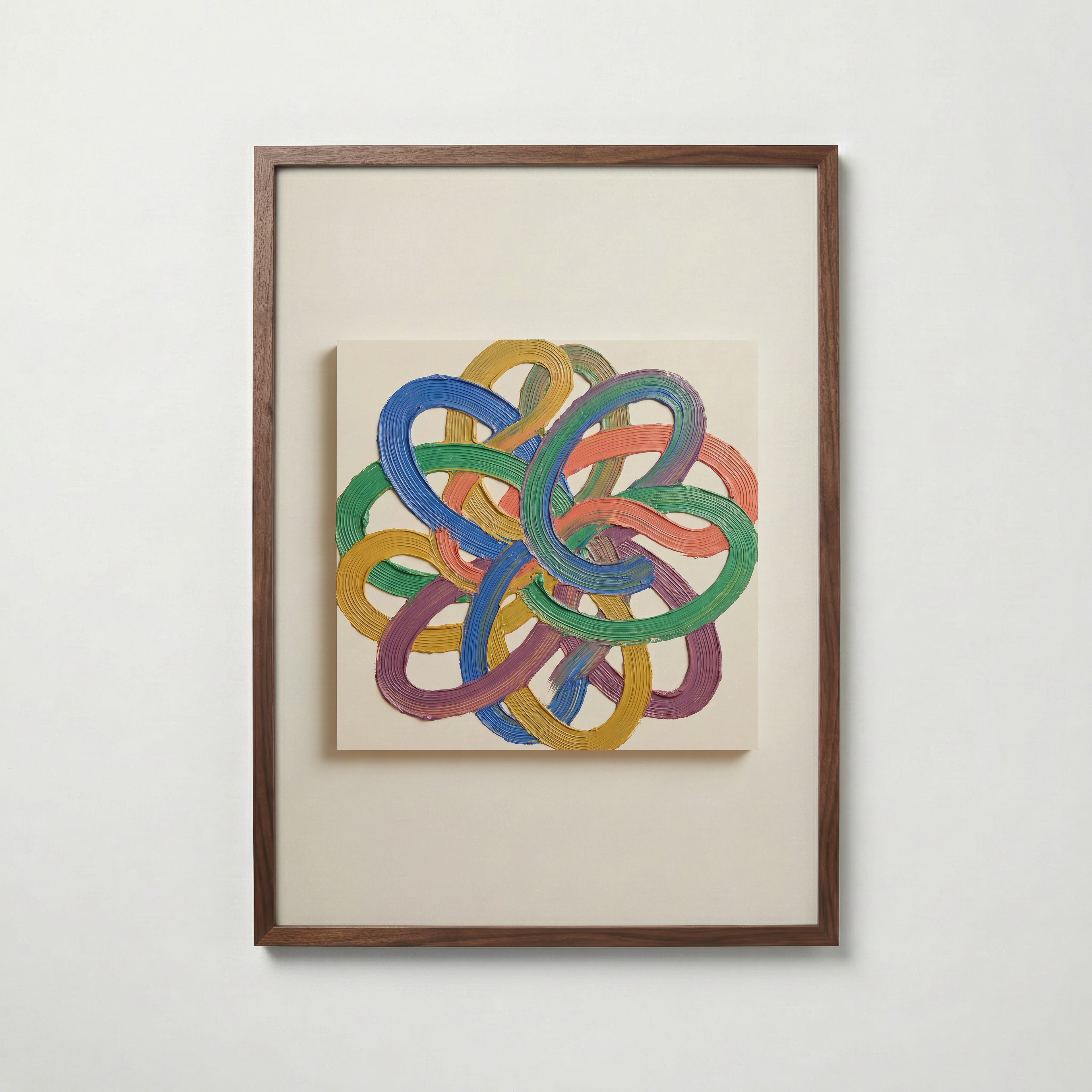 Prismatic Knot Poster – valnötsram