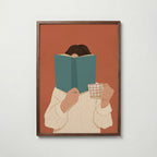 Reading Time Poster – valnötsram