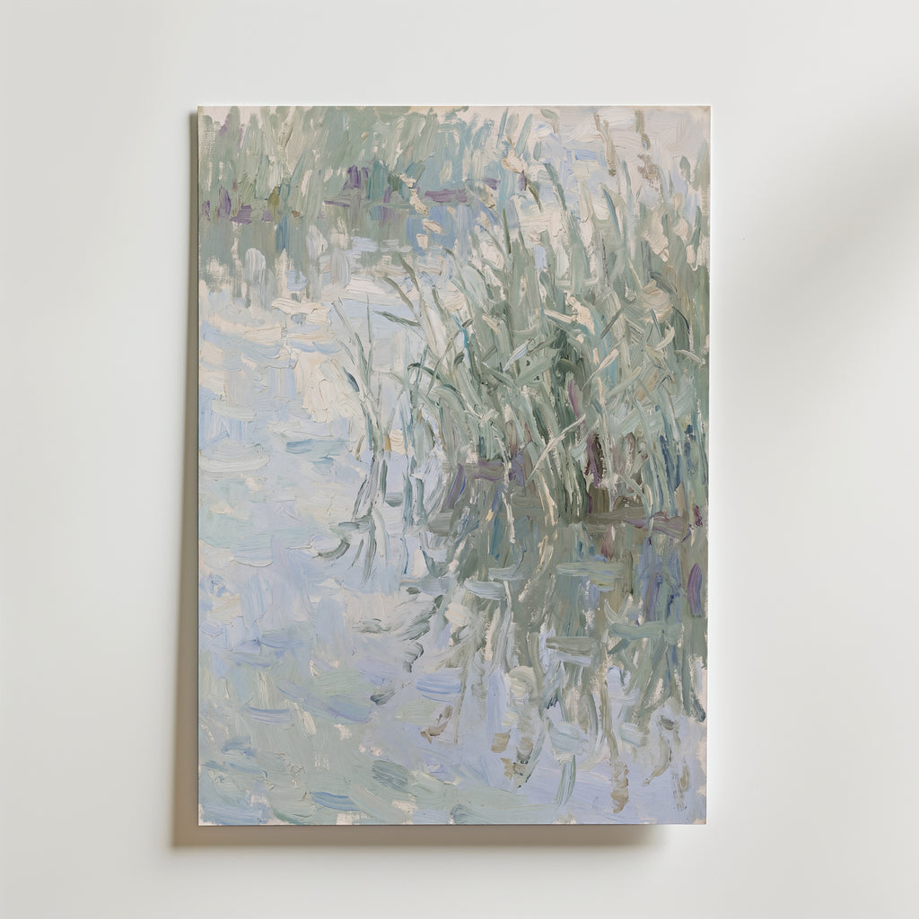 Riverbank Poster – canvas utan passepartout