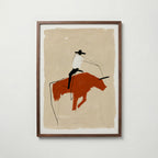 Rodeo Dust Poster – valnötsram
