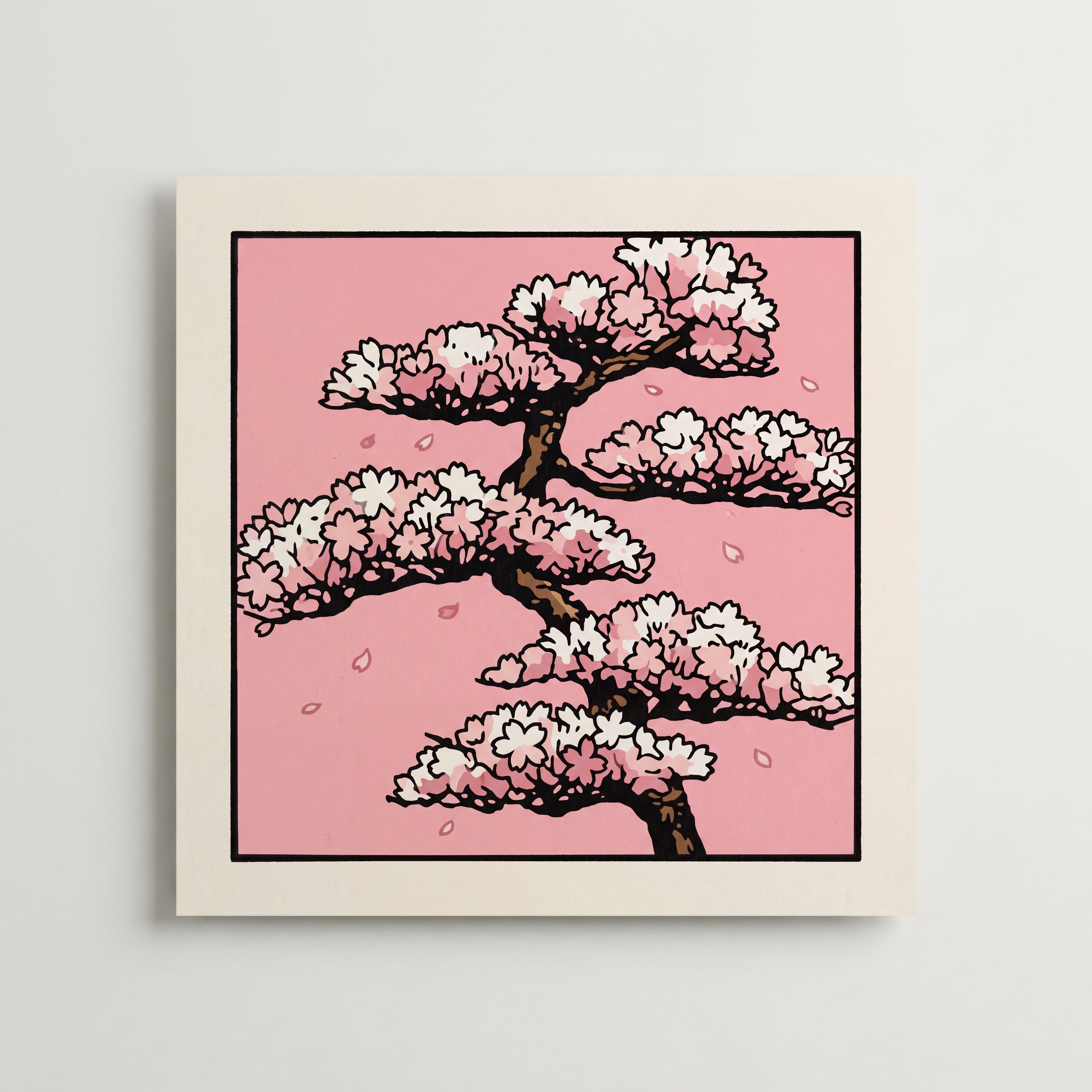 Sakura Bonsai Poster – produktbild