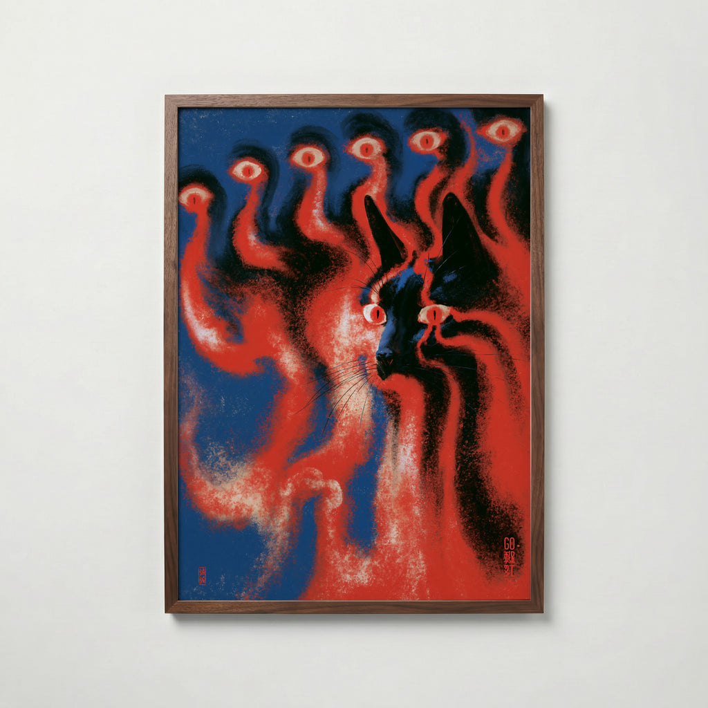 Spirit Cat Poster – valnötsram