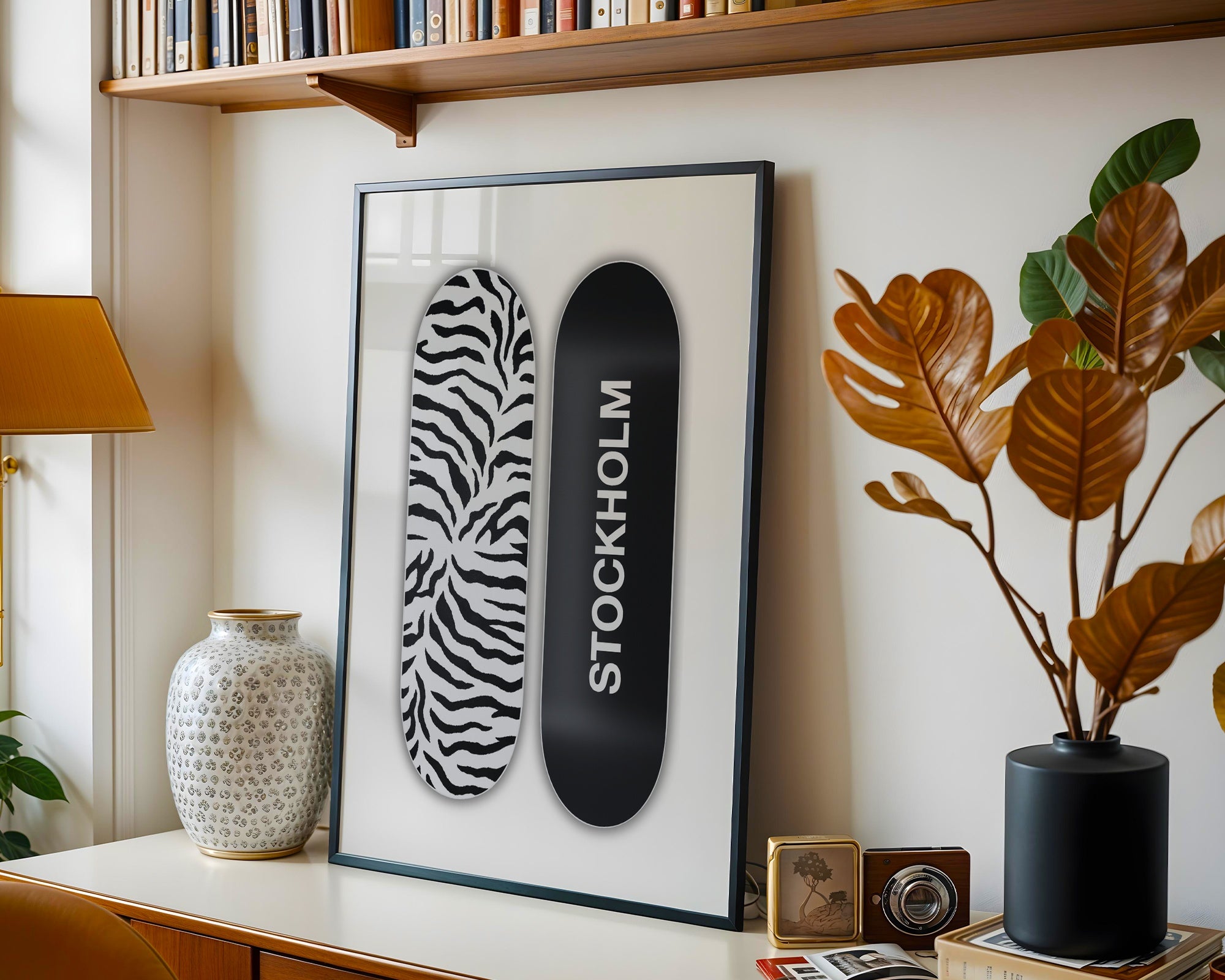 Stockholm Skate Poster – i rum 1