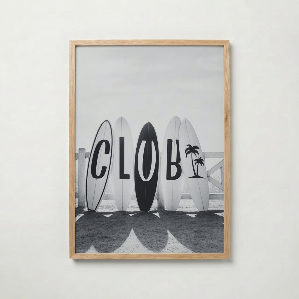 Surf Club Poster – ekram