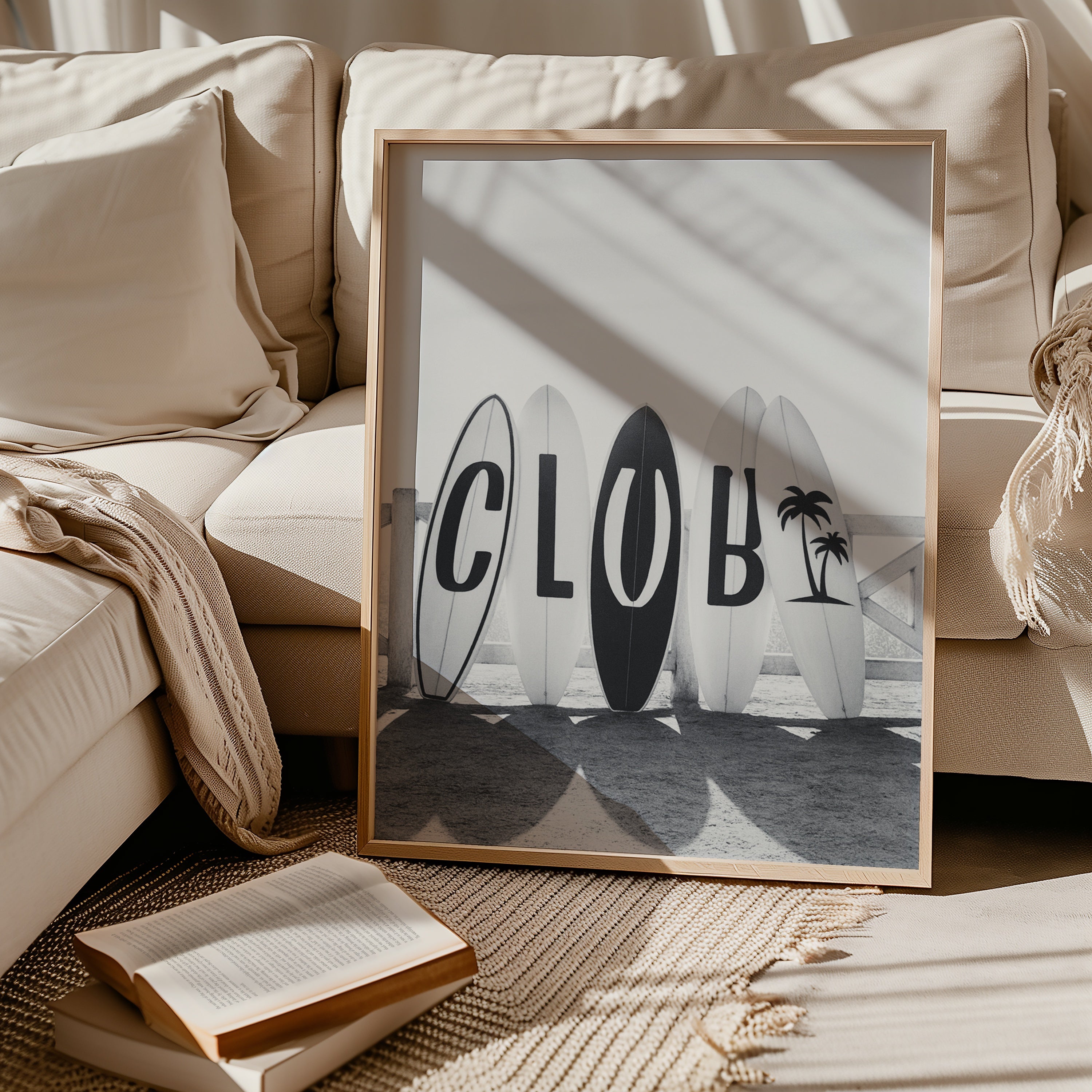 Surf Club Poster – i rum 2