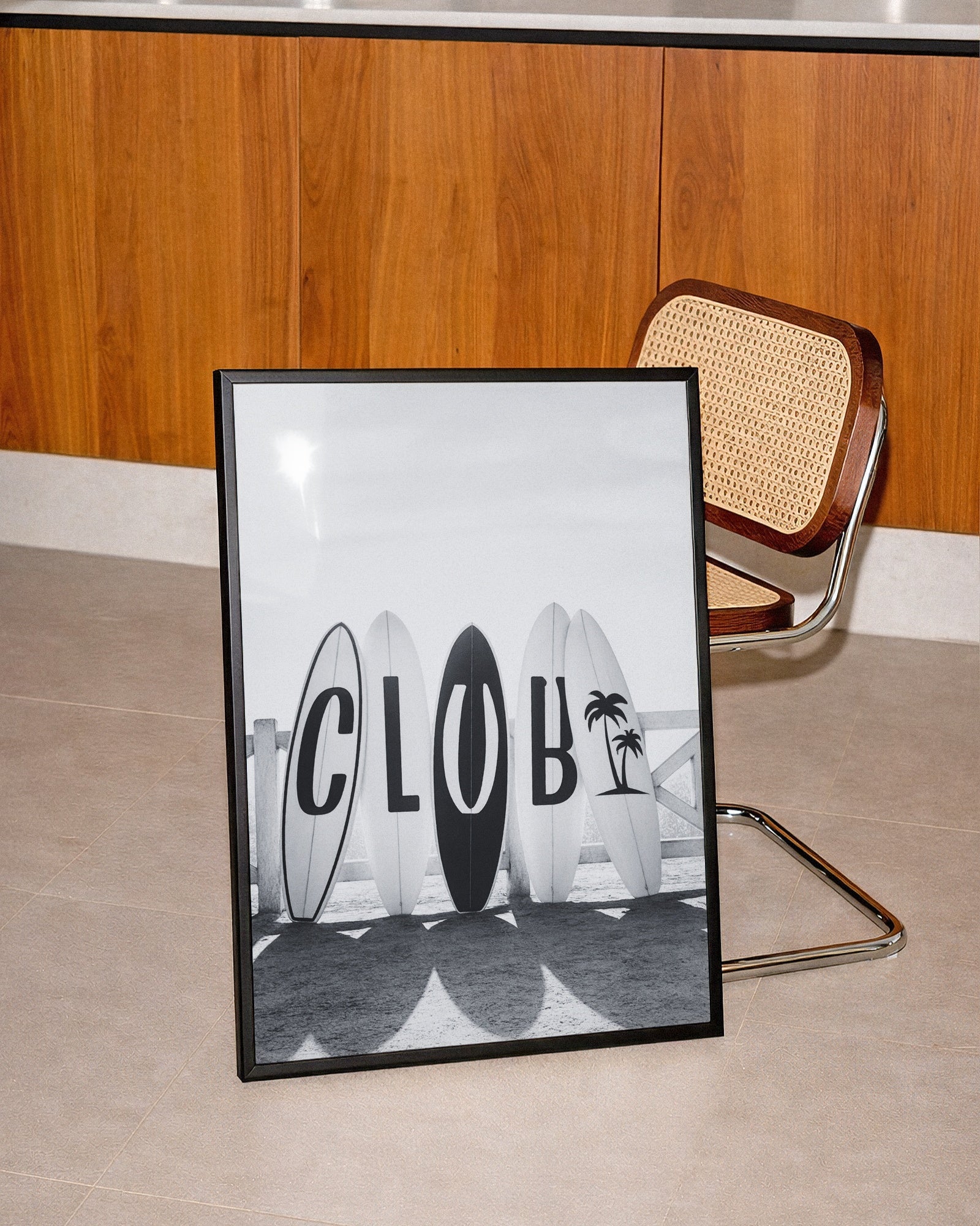 Surf Club Poster – i rum 3