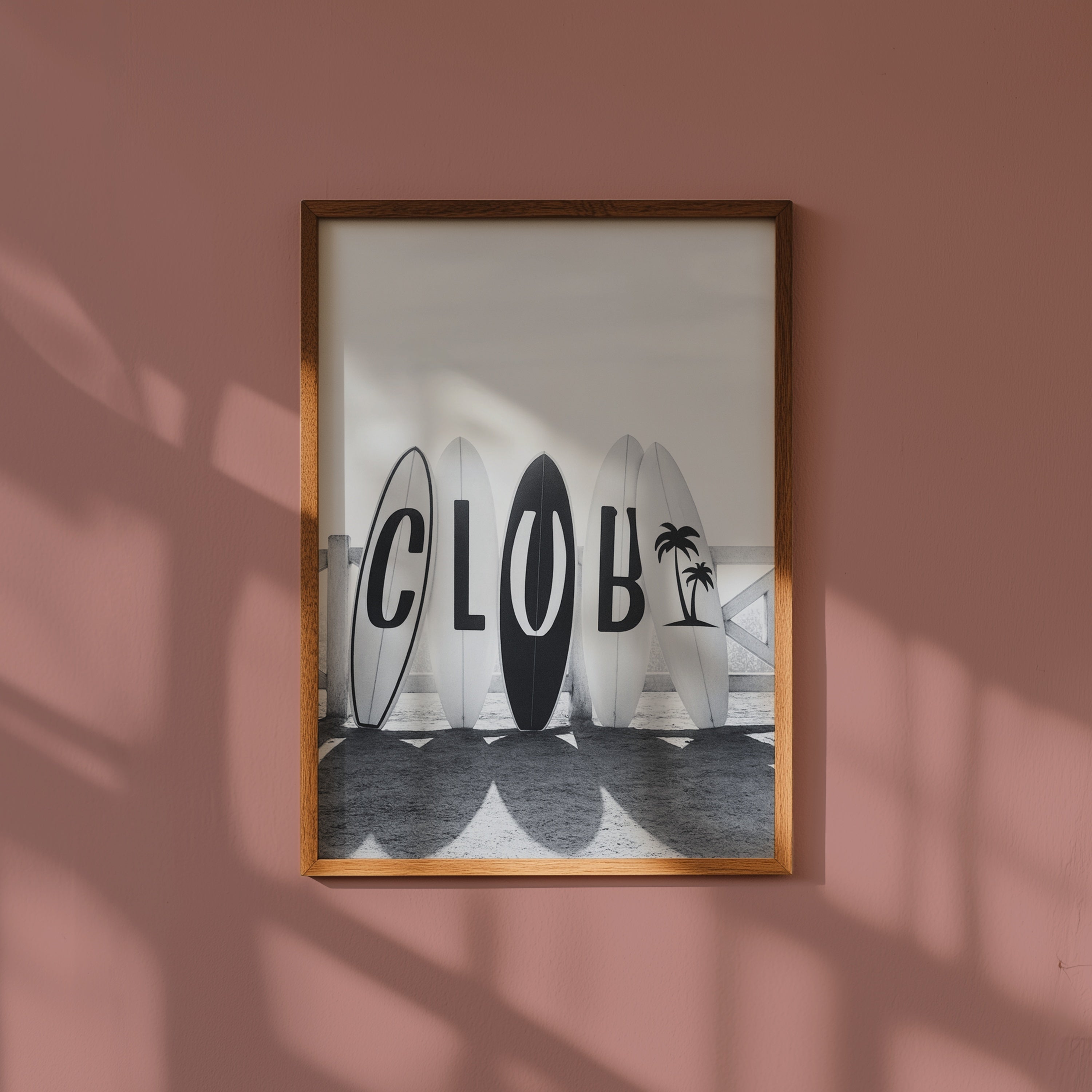 Surf Club Poster – i rum 4