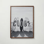 Surf Club Poster – valnötsram