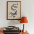 Tiger Serpent I Poster – i rum 2