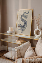 Tiger Serpent I Poster – i rum 3