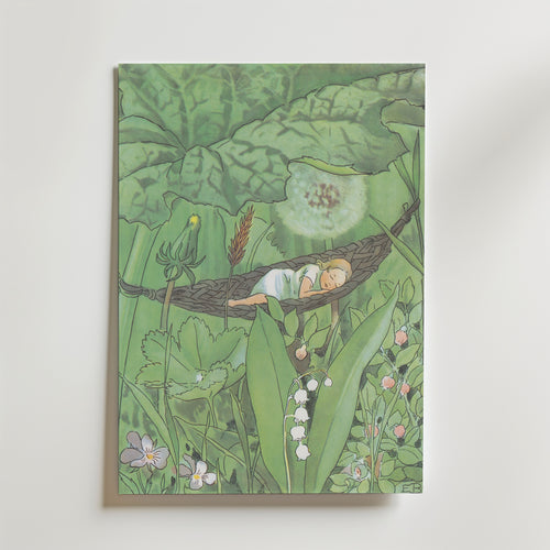 Elsa Beskow Tummelisa 1910 Poster – utan passepartout