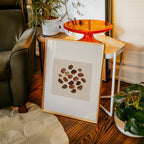 Umber Scatter Poster – i rum 3