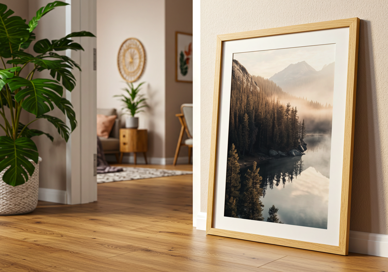 Between the Misty Peaks Poster