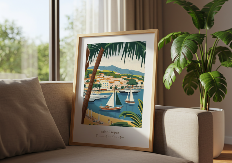 Saint Tropez Poster
