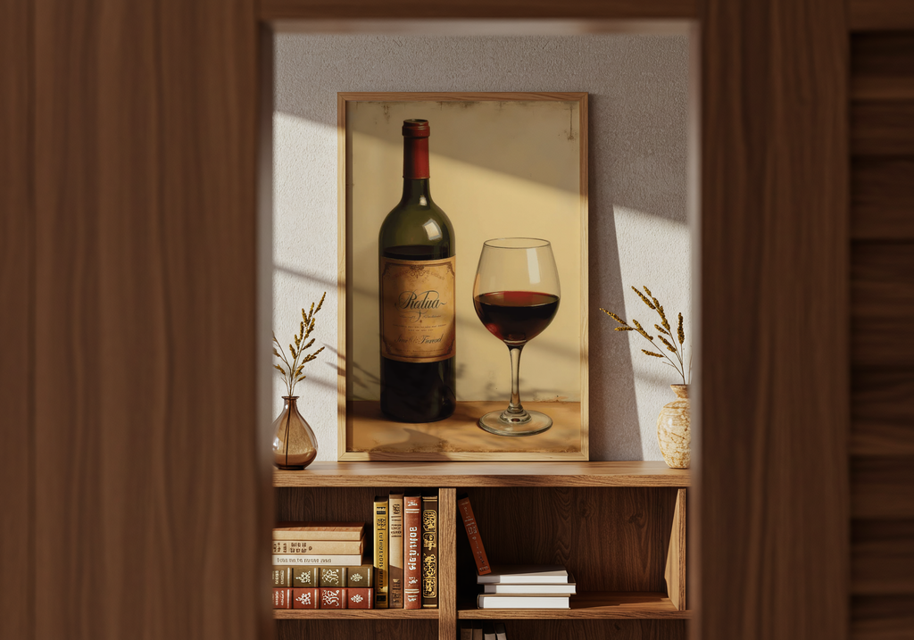 Classic Red Wine Poster
