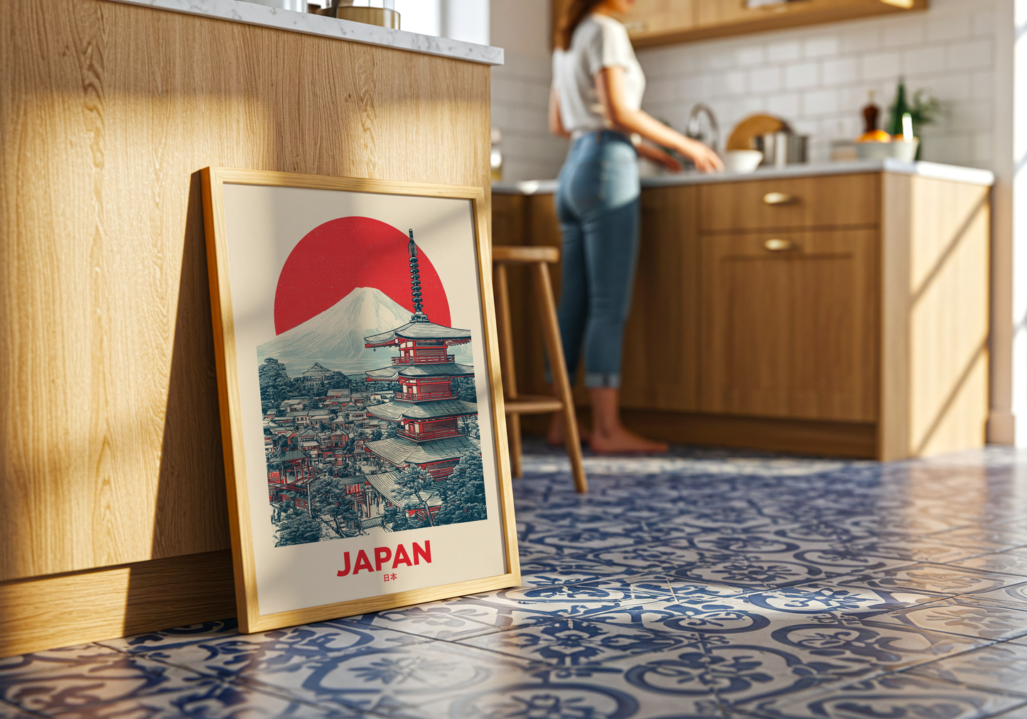 Japan Woodblock Poster