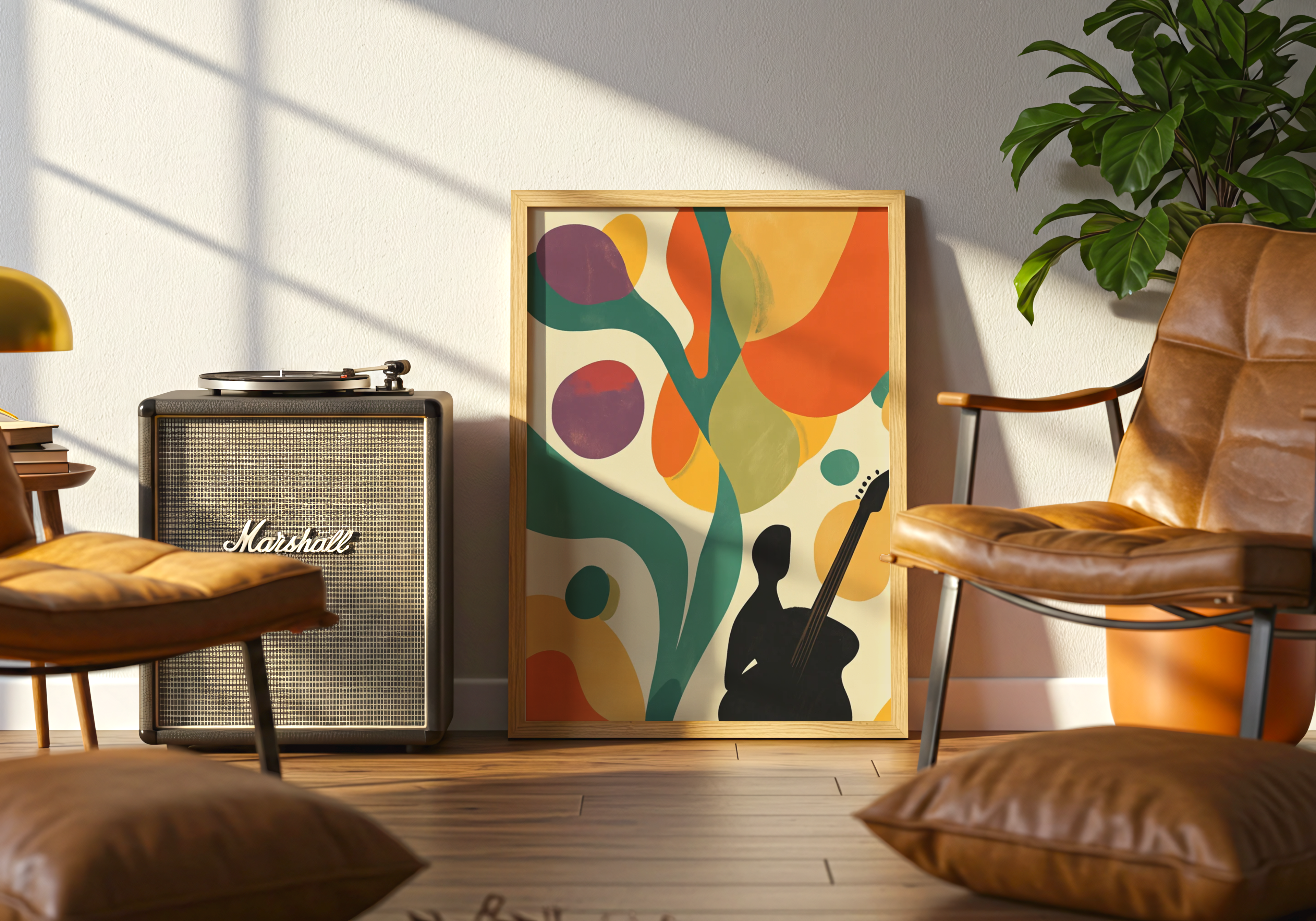 Guitar Tree Dreams Poster