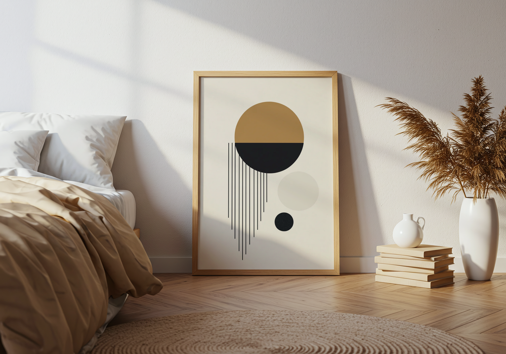 Golden Eclipse Drop Poster