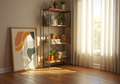 Abstract Face Poster