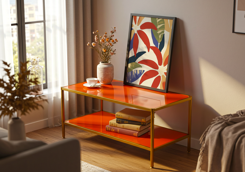 Abstract leaves Poster