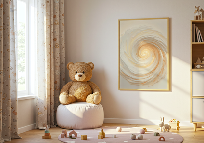 Abstract Spiral Poster