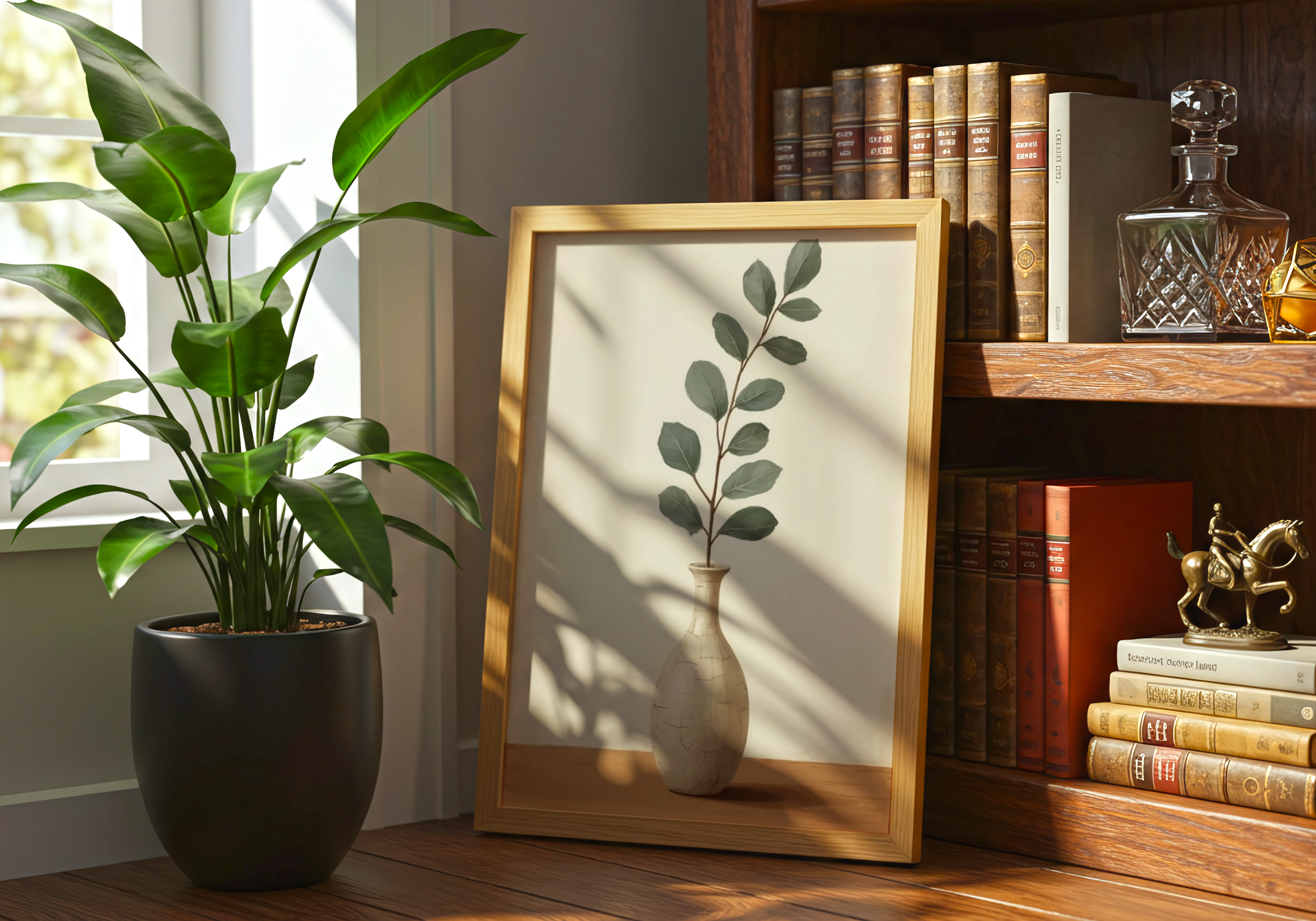 Ceramic Crackle Vase Poster